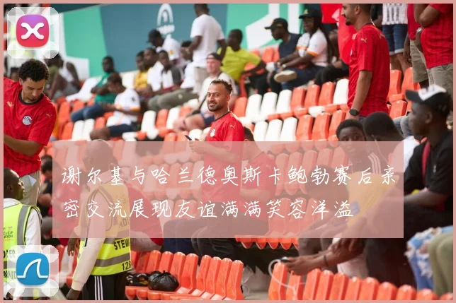 谢尔基与哈兰德奥斯卡鲍勃赛后亲密交流展现友谊满满笑容洋溢